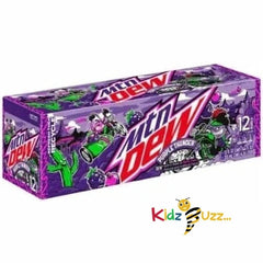 Mountain Dew Purple Thunder 355ml Soda 24 Pack