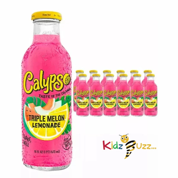 Calypso Triple Melon Lemonade 473ml Case of 12 Drink