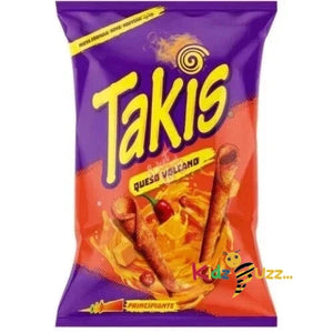 Takis Queso Volcano 80g X 6 -Delicious Party Snacks