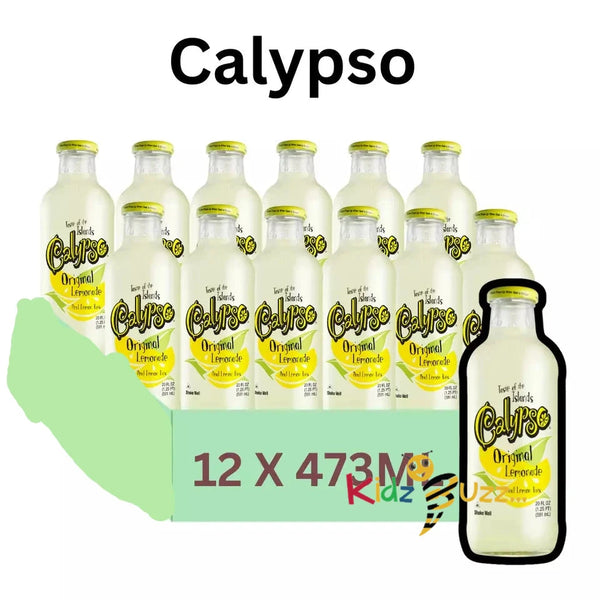 Calypso Original Lemonade 473ML Pack of 12 | Original Drink