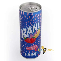 Rani Float Strawberry & Banana Flavoured Fruit Drink With Chunks 24 x 235ml