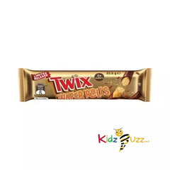 Twix Wafer Rolls Milk Chocolate Bars Full Box of 12 x 22.5g Bars