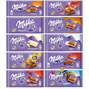 Milka Assorted Chocolates Variety Pack (20 Assorted Chocolates)