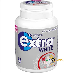 Wrigley's Extra White Chewing Gum, Sugar Free, Chewing Gum Bulk Box(Pack Of 6)