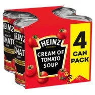 Heinz Cream of Tomato Soup 4x400g
