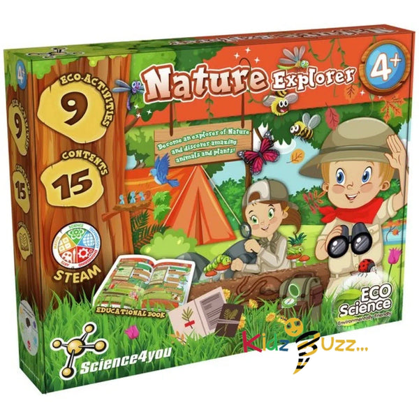 Nature Explorer Game Eco Science Kit with 15 Activities