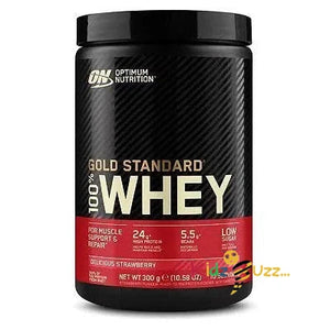 Optimum Nutrition Gold Standard 100% Whey Protein Powder - Delicious Strawberry 1 x300gms