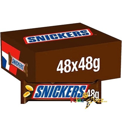 Snickers Chocolate Bar 48g x 48 Bars Box x 2 Chocolate