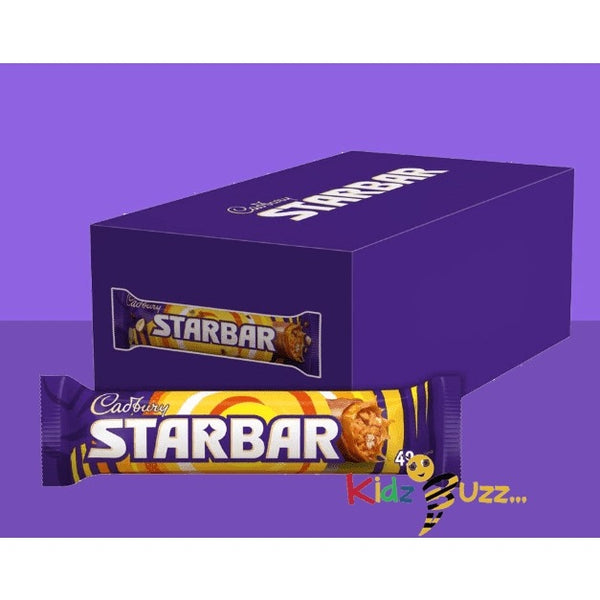 Cadbury Starbar Chocolate Perfect for Birthday & Christmas Gift 49g x 32 Box x 3