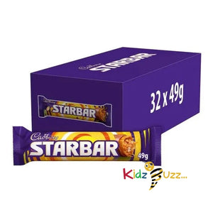 Cadbury Starbar Chocolate Bar 49g Box Of 96 Bars.