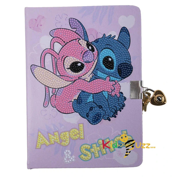 Stitch & Angel Disney Crystal Art Secret Diary