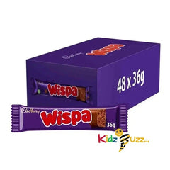 Wispa Chocolate Bar 48 X 36g Pack Of 10 Full Box