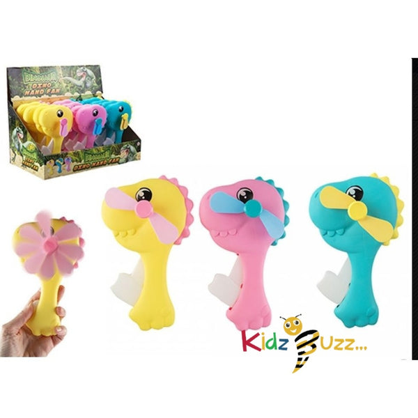 Dinosaur Handheld Fan 17cm, Mini Fan