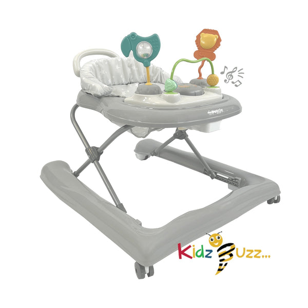 Puggle In the Jungle Speedy 2 in 1 Baby Walker - Special Edition - Scattered Stars Grey