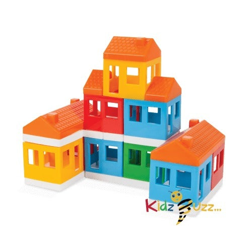 Mini City 40 Pcs Set,Fun and Educational Toy for Kids