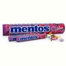 Mentos Chewy Berry Mix Flavour Sweet Rolls 38g- New Flavor Long Date Various Packaging 80