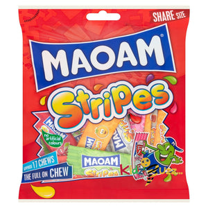 Maoam Stripes Bag (140g) 1 X14 Bags