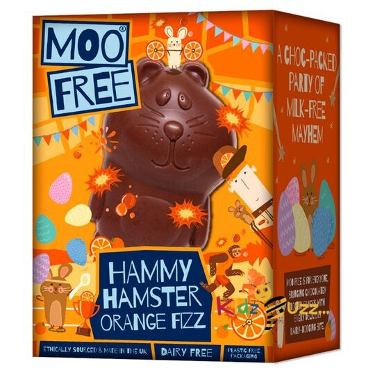 Moo Free Orange Easter Hamster 80G Twisty And Tasty Treat Gift Hamper