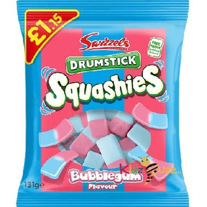 Swizzles Squashies Bubble Gum  (12 x 120g)