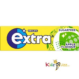 EXTRA Apple Flavour Sugarfree Chewing Gum 30x10's