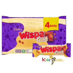 Cadbury Wispa Gold Chocolate Bar 11 x (4 x 33.5g Bars)