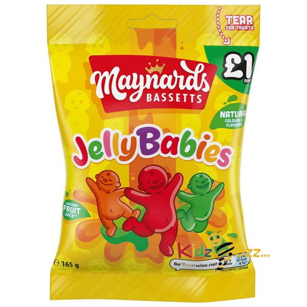 Bassetts Jelly Babies 165g X 4