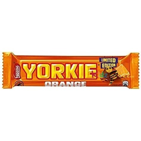 Yorkie Orange Milk Chocolate Bar 46g X 24 Limited Edition Expired On 12/22
