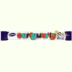 Cadbury Curly Wurly Chocolate Bar 21.5g Case of 48