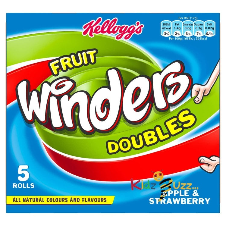 Kellogg's Fruit Winders 5pk - Apple & Strawberry X 5