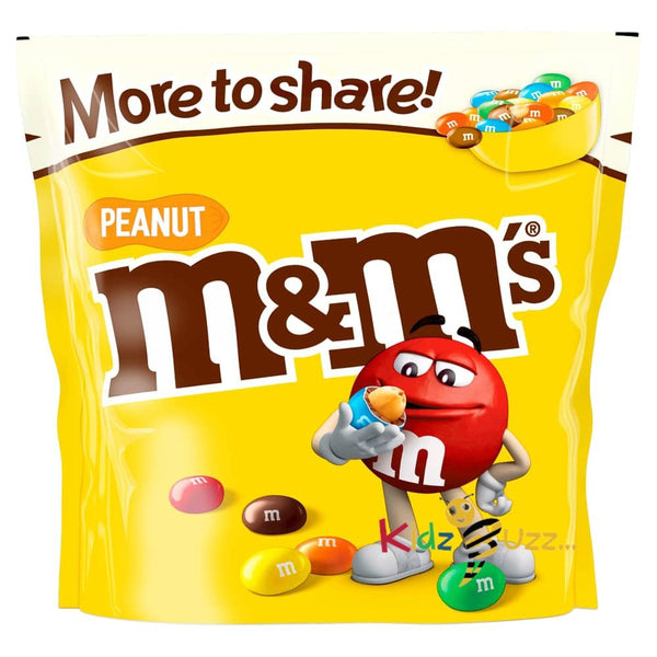 M&M Peanut More To Share Pouch 220g X 4