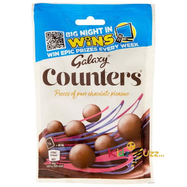 Galaxy Counters Pouch 122g X 4