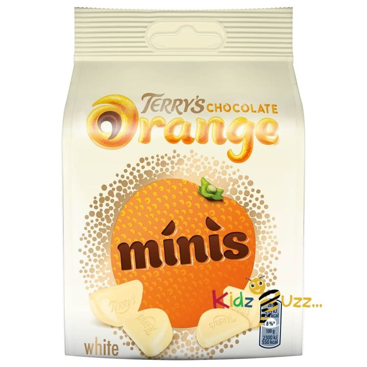 Terry's White Chocolate Orange Minis 85g X 5 kidzbuzzz