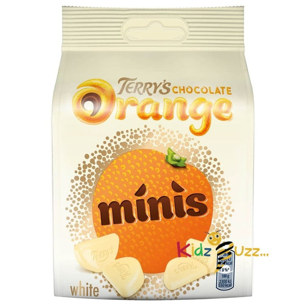 Terry's White Chocolate Orange Minis 85g X 5