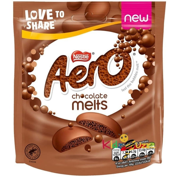Aero Chocolate Melts 92g X 4