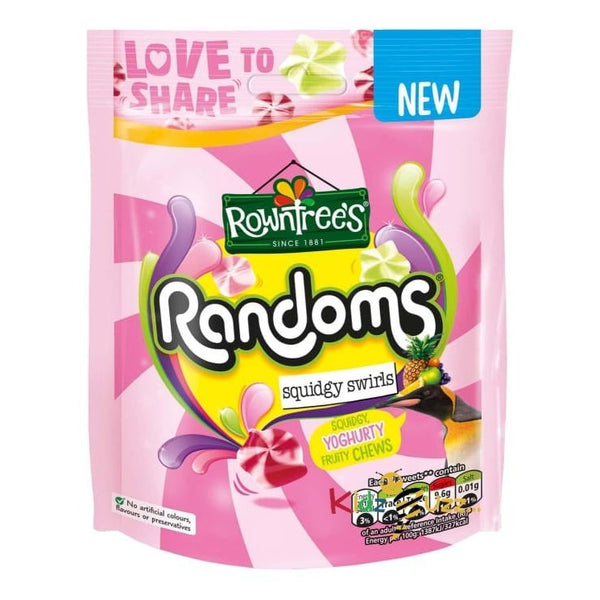 Rowntree's Randoms - Squidgy Swirls 130g X 5