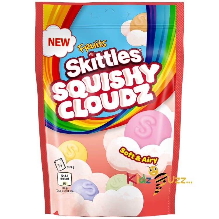 Skittles Squishy Cloudz Fruits 94g X 5