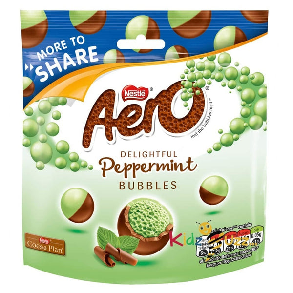 Aero Peppermint Bubbles 201g X 4