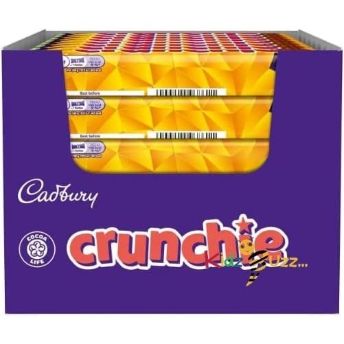 Cadbury Crunchie Choclate Bar From England honeycomb 40G Pack Of 48