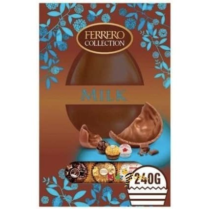 Ferrero Collection Milk Chocolate Egg 240G Twisty And Tasty Treat Gift Hamper