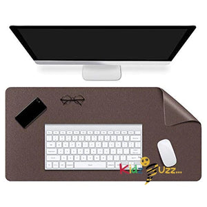 Dual Sided Desk Mat 69X33 Brown