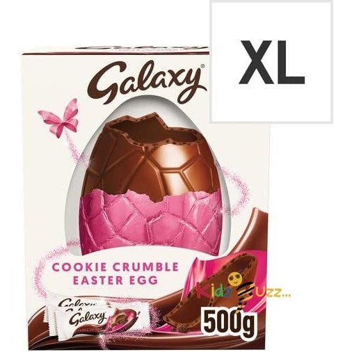 Galaxy Cookie Crumble Easter Egg 500G Twisty And Tasty Treat Gift Hamper