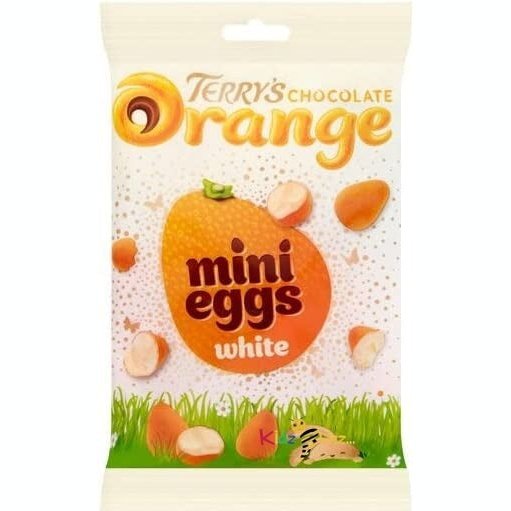 Terrys Chocolate Orange Mini Eggs White 80G Twisty Treat Gift Hamper