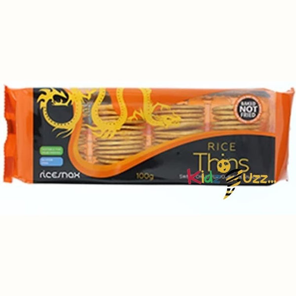 Ricesnax Rice Thins Sweet Chilli 100g Delicious And Crispy Treat With Family And Friends Gift Hamper