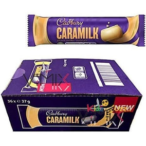 Cadbury Caramilk Golden Caramel Chocolate Bar, 90g Pack of 24)