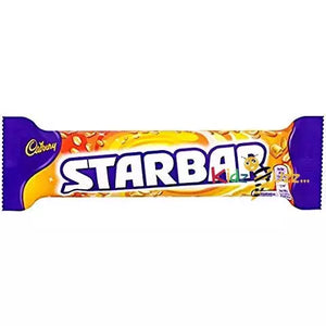 Cadbury Starbar Chocolate Bar, Milk Chocolate Pack of 32, 49g