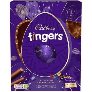 Cadbury Fingers Chocolate Egg 547G Delicious Special For Easter Tasty And Twisty Treat Gift Hamper