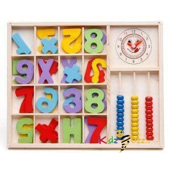 Wooden Abacus Math Learning Puzzle