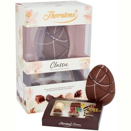 Thorntons Classic Easter Egg 262G Delicious Tasty And Twisty Treat Gift Hamper, Christmas,Birthday,Easter Gift