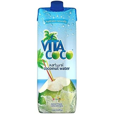 Vita Coco Natural Coconut Water Pack of 6 x 1ltr
