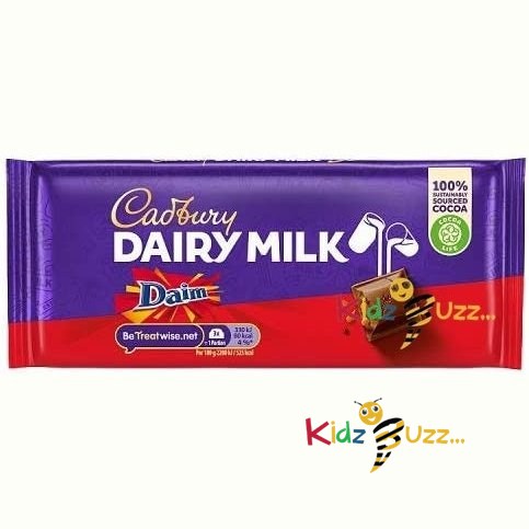 Cadbury Dairy Milk Daim Chocolate 18x120g